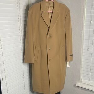 NEW Loro piana wool cashmere blend trench winter coat 38R